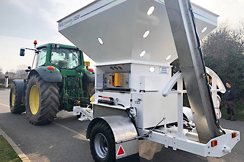 Roller mill crimping machine