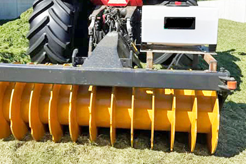 additive tank kit mounted on pit compactor